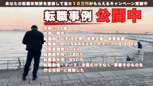 35才で営業企画からBizDevへ転身した理由/年収950万